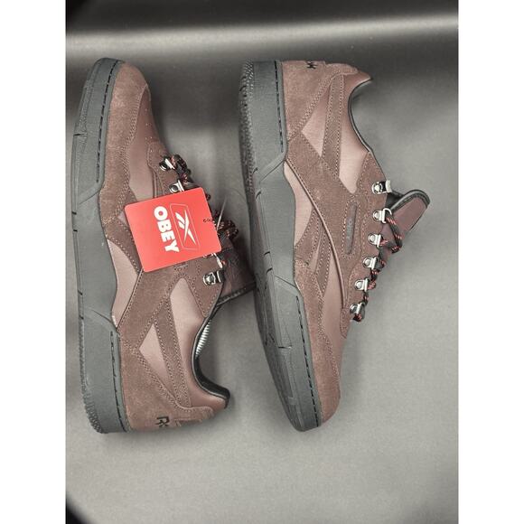 Sz 12 - Reebok OBEY x BB4000 2 Brown main image 14